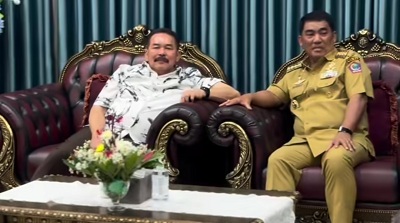 Gubenur YSK dan Forkopimda Sambut Kunjungan Jaksa Agung ke Sulut