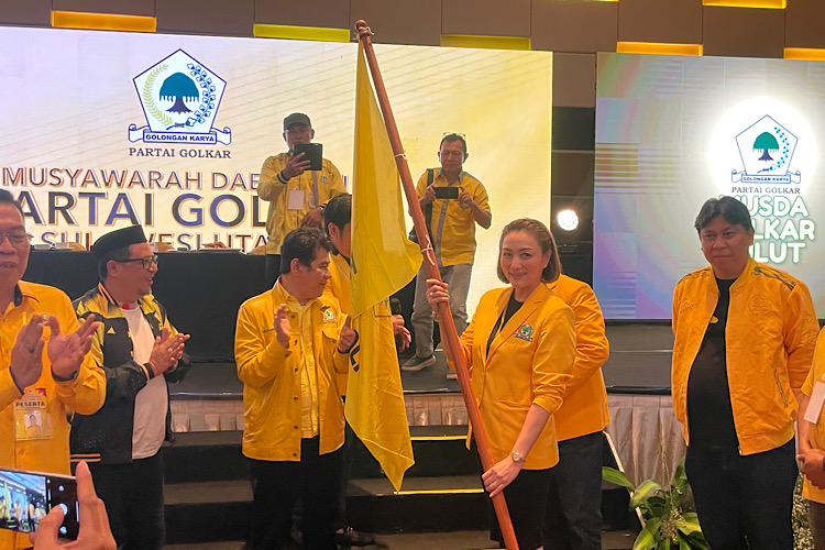 Menang Aklamasi, MEP Pimpin Golkar Sulut 2026 – 2030