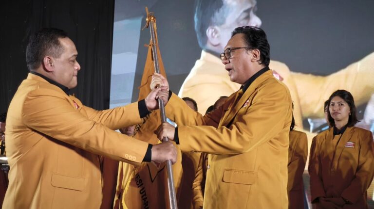Apriano ‘Ade’ Saerang Jabat Ketua DPD I Partai Hanura Sulut Periode 2026 – 2031